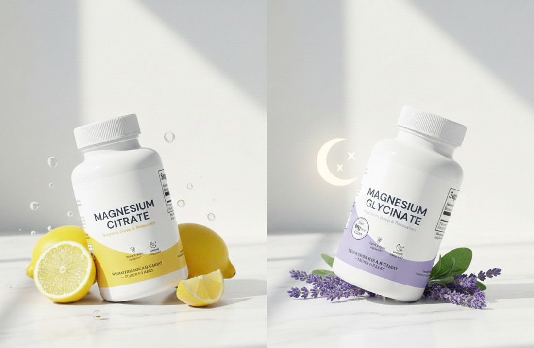 Magnesium Glycinate vs Citrate: Understanding the Difference Between These Popular Supplements
