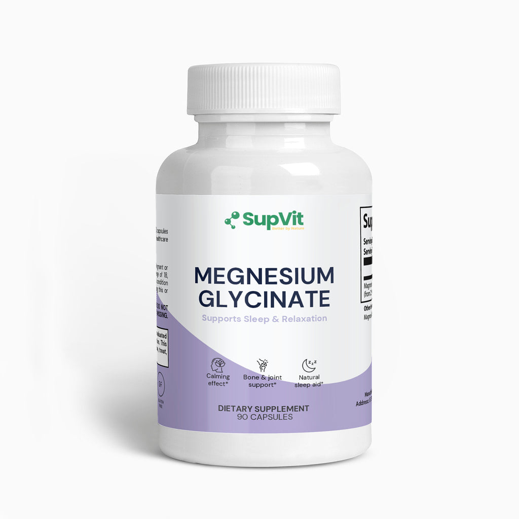 Magnesium Glycinate (Couple 2X Pack)