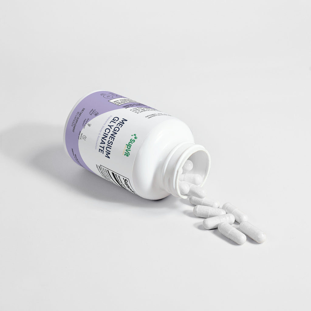 Magnesium Glycinate (Couple 2X Pack)