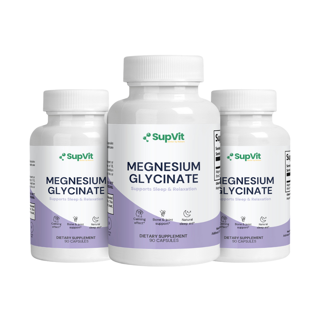 Magnesium Glycinate (Mini Family 3X Pack)