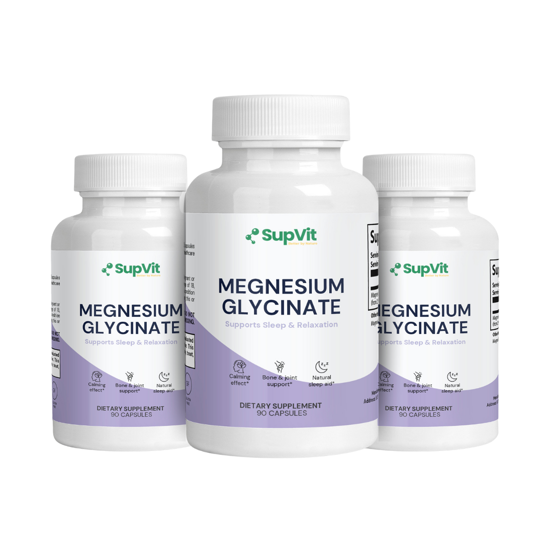 Magnesium Glycinate (Mini Family 3X Pack)