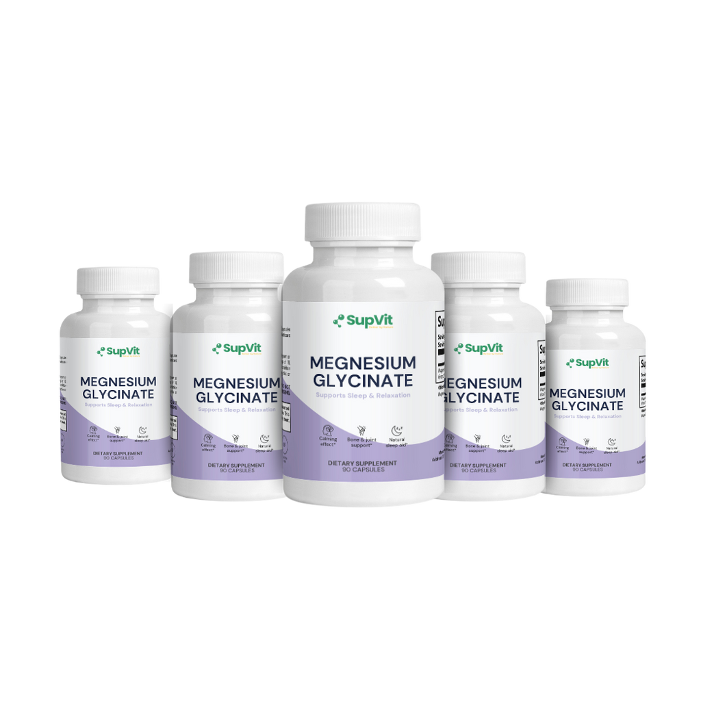 Magnesium Glycinate (Family 5X Pack)